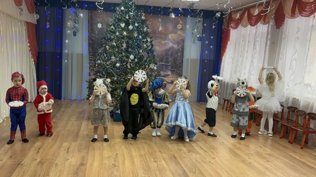 Новогодний утренник в группе "Солнышко" - МБДОУ детский сад № 17 Колобок