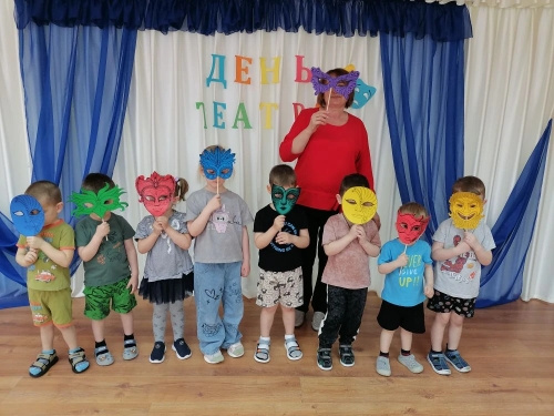 Международный день театра - МБДОУ детский сад № 17 Колобок